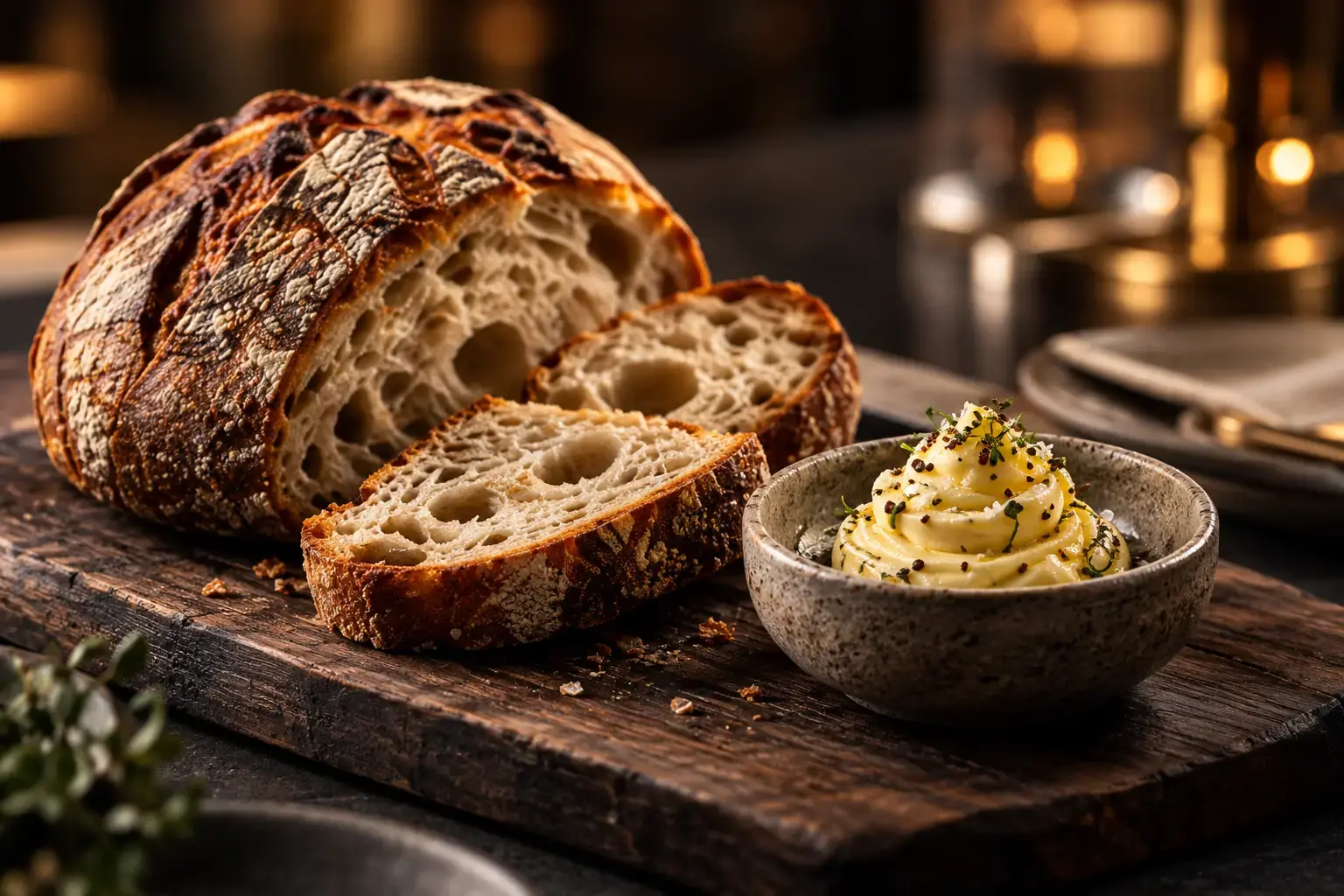 Bread & cultured butter