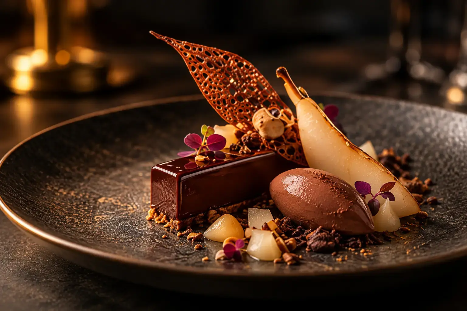 Atelier: Chocolate and pear