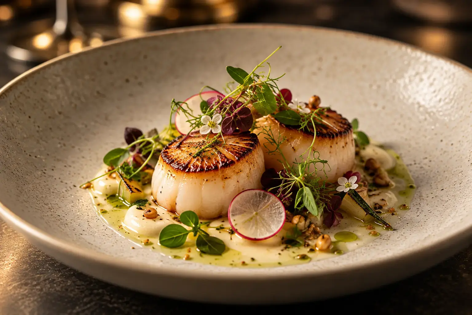 Atelier: Scallop starter