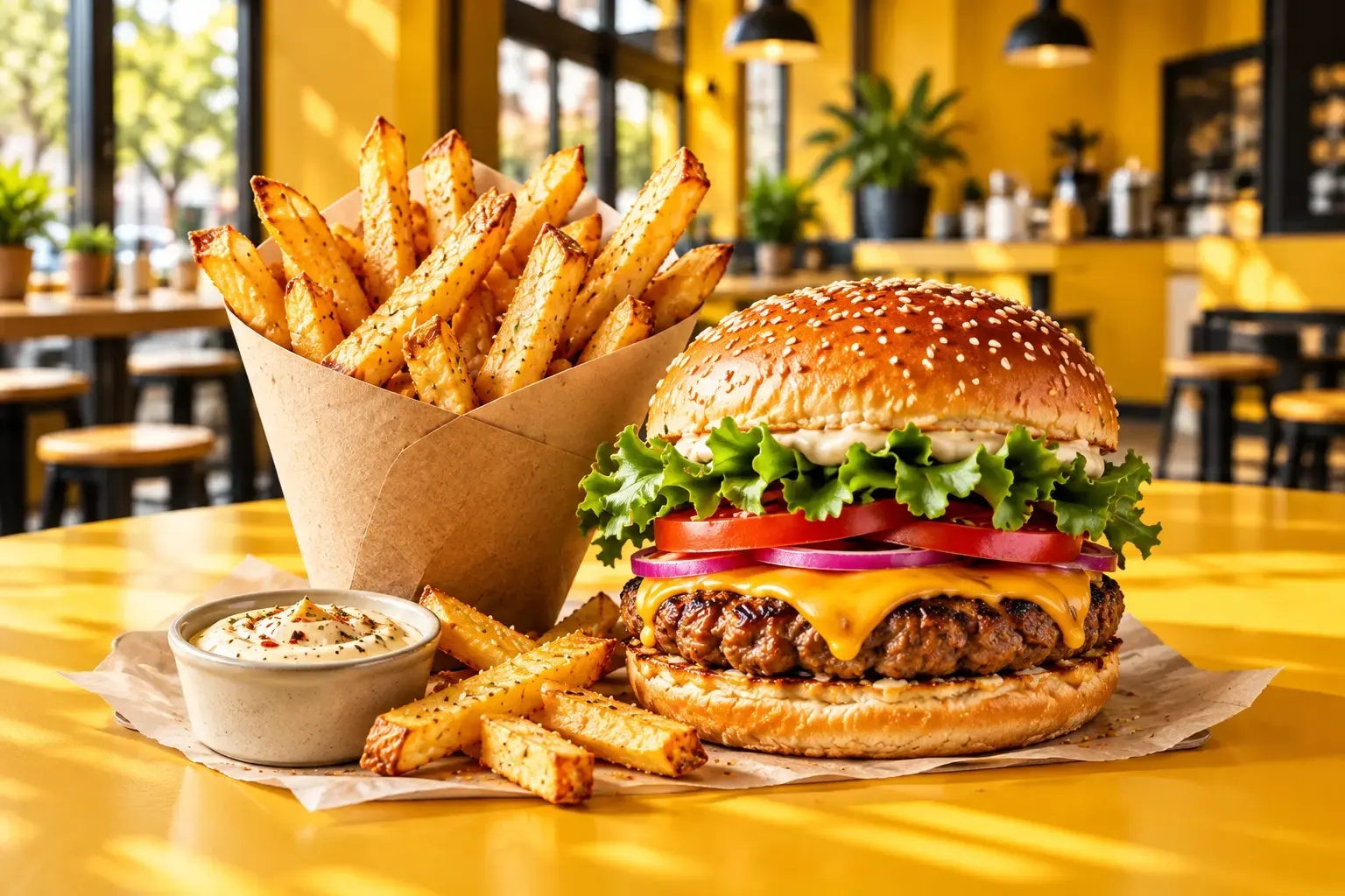 Good fries.
Good times.