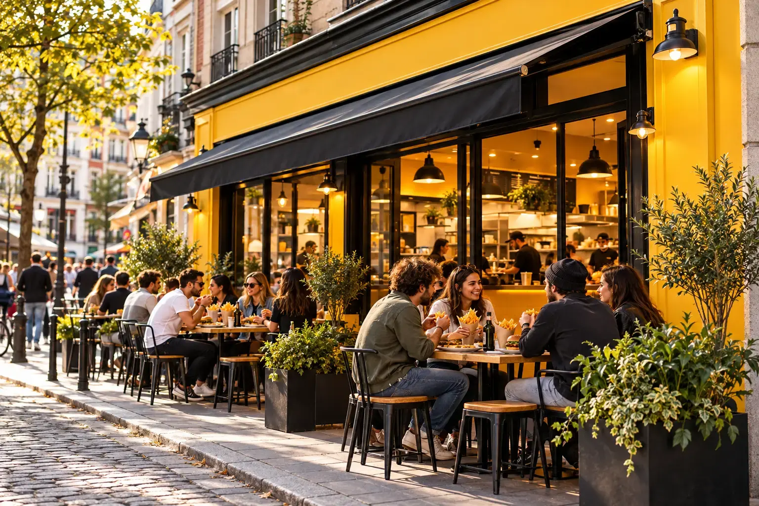 Frit Social: Neighbourhood friterie