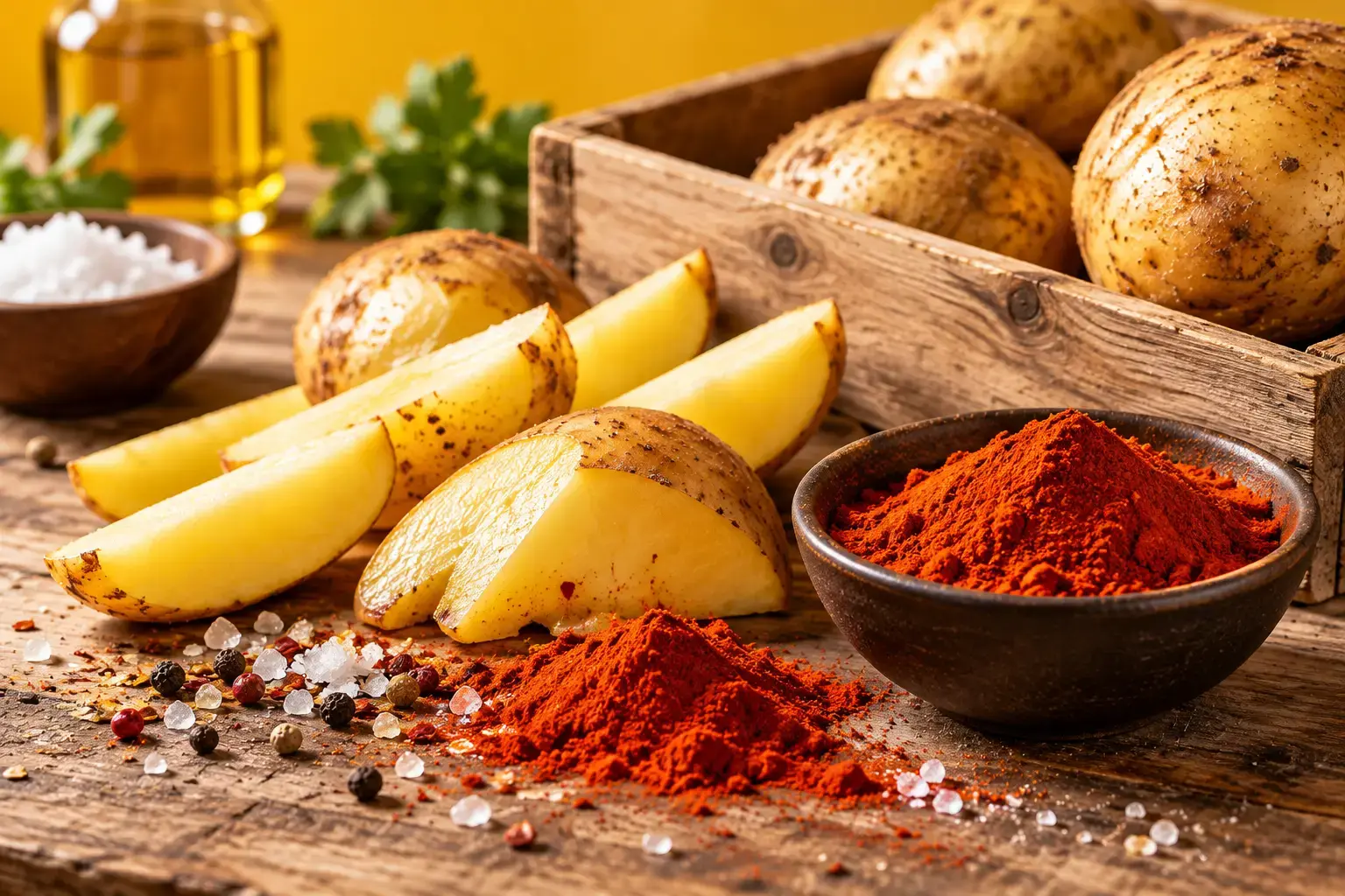 Frit Social: Potatoes and paprika