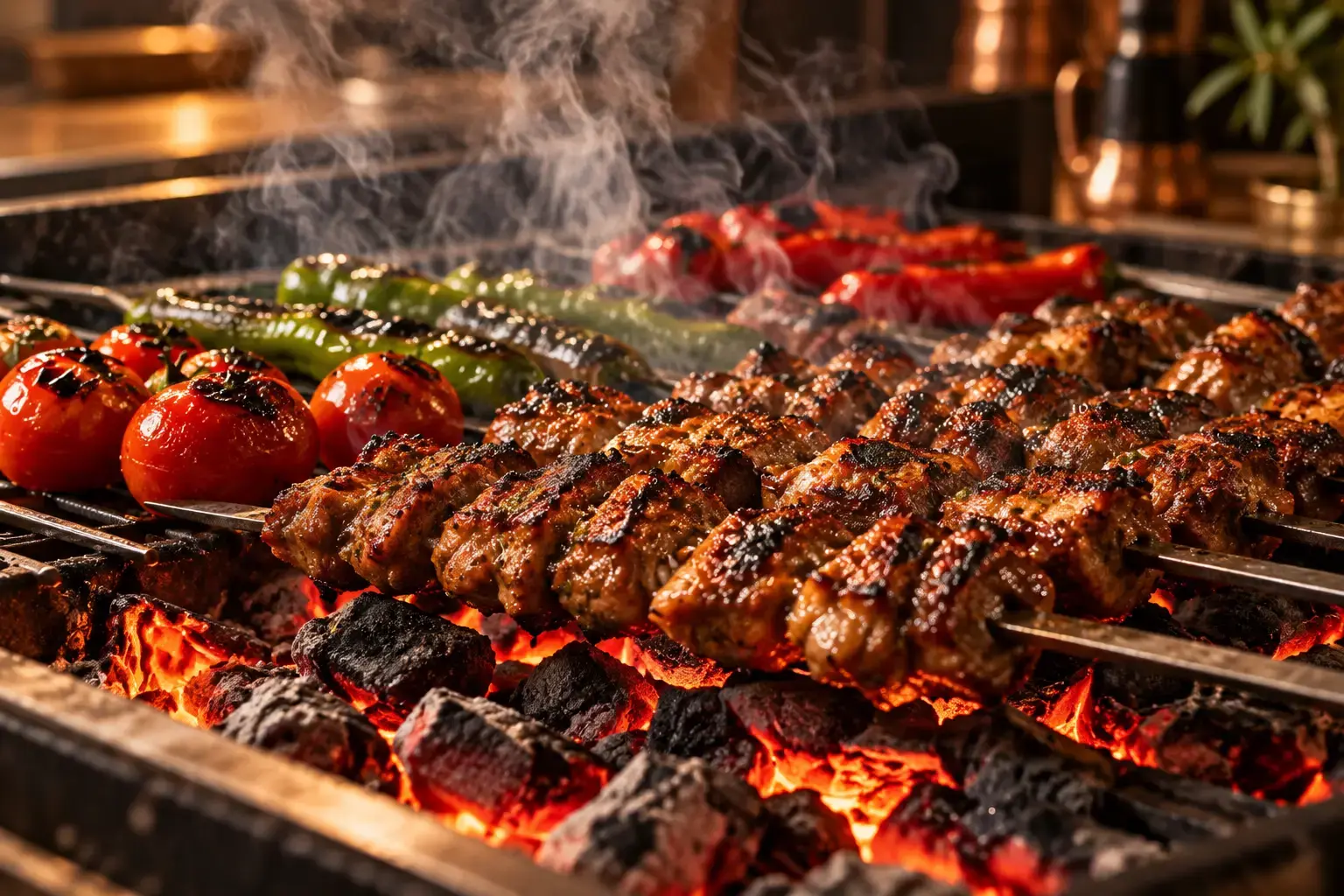 Lumière: Charcoal grill
