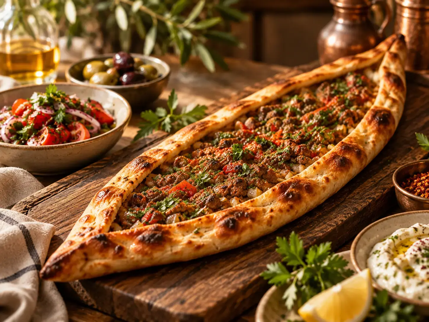 Kuşbaşılı pide