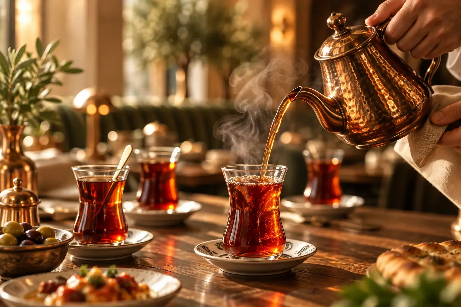 Lumière: Tea service