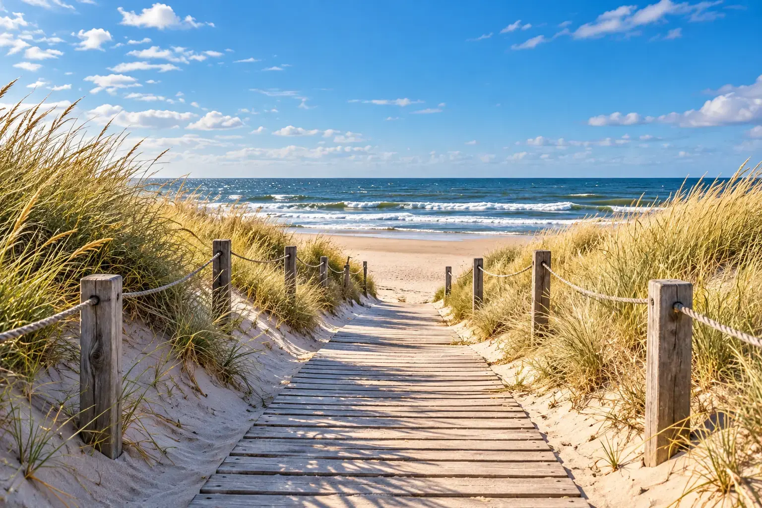 Noordzee: Dune boardwalk