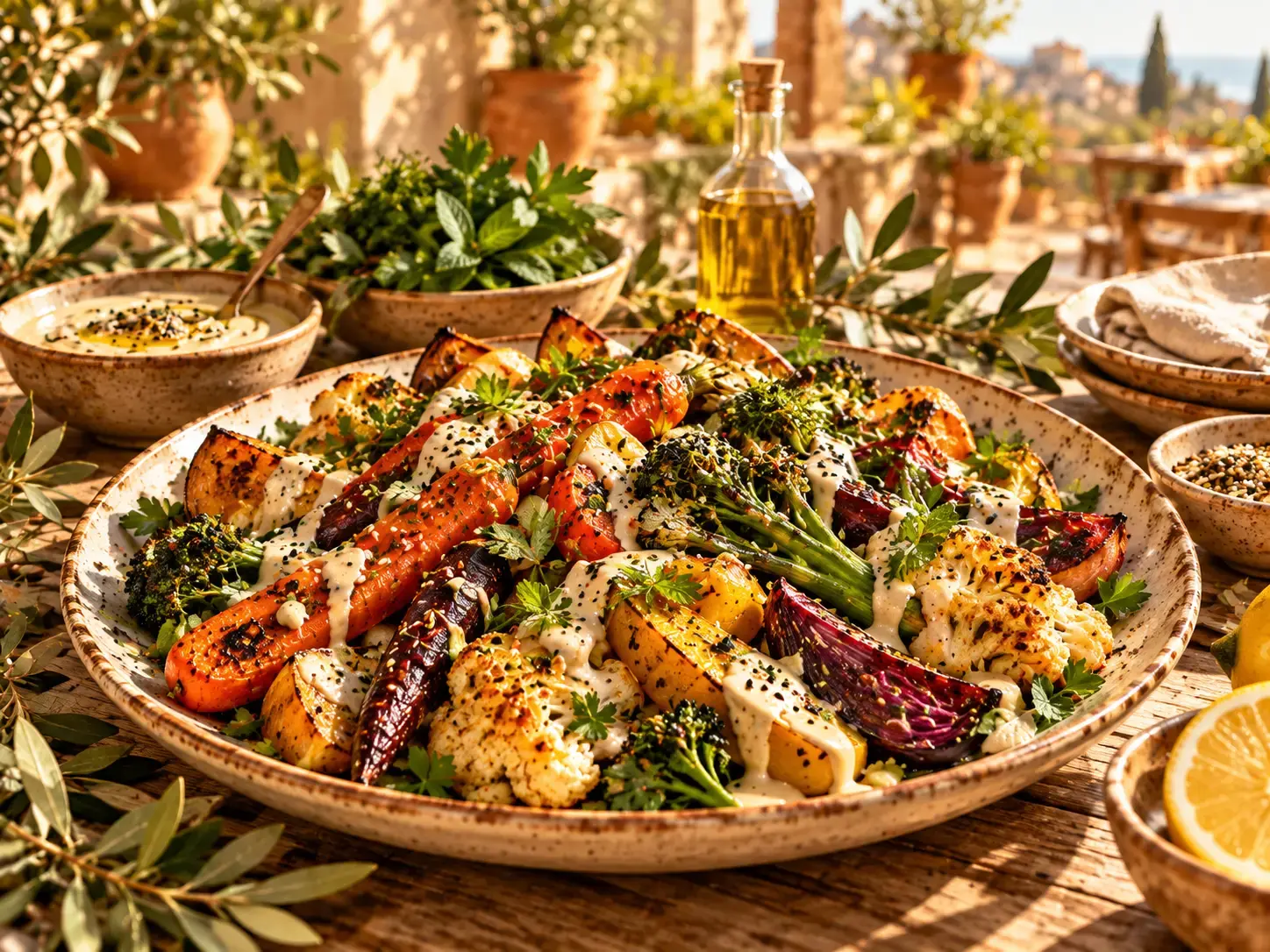 Olive & Ember: Roasted vegetables