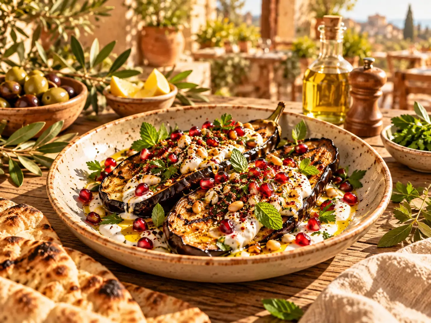 Olive & Ember: Smoky aubergine