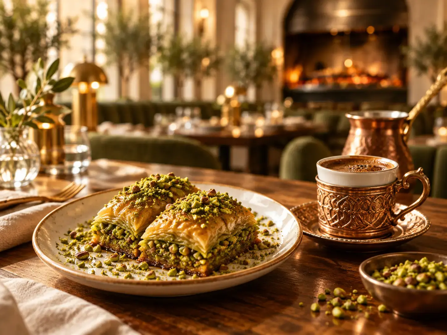 Baklava & Türk kahvesi