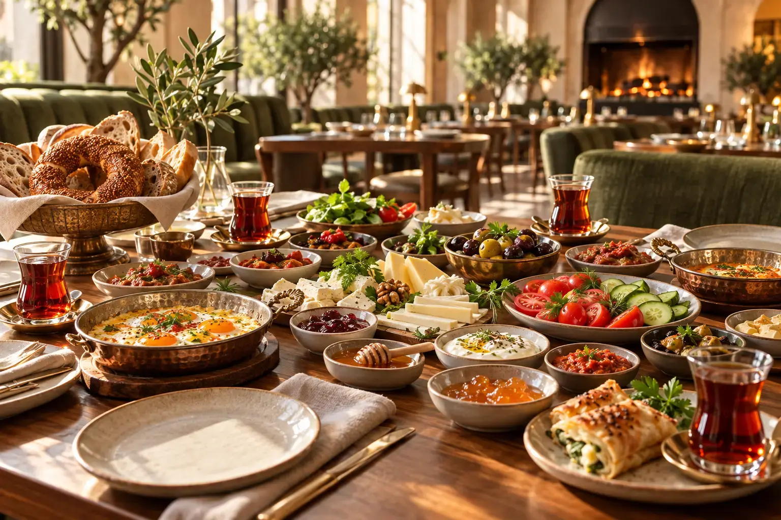 Serpme kahvaltı