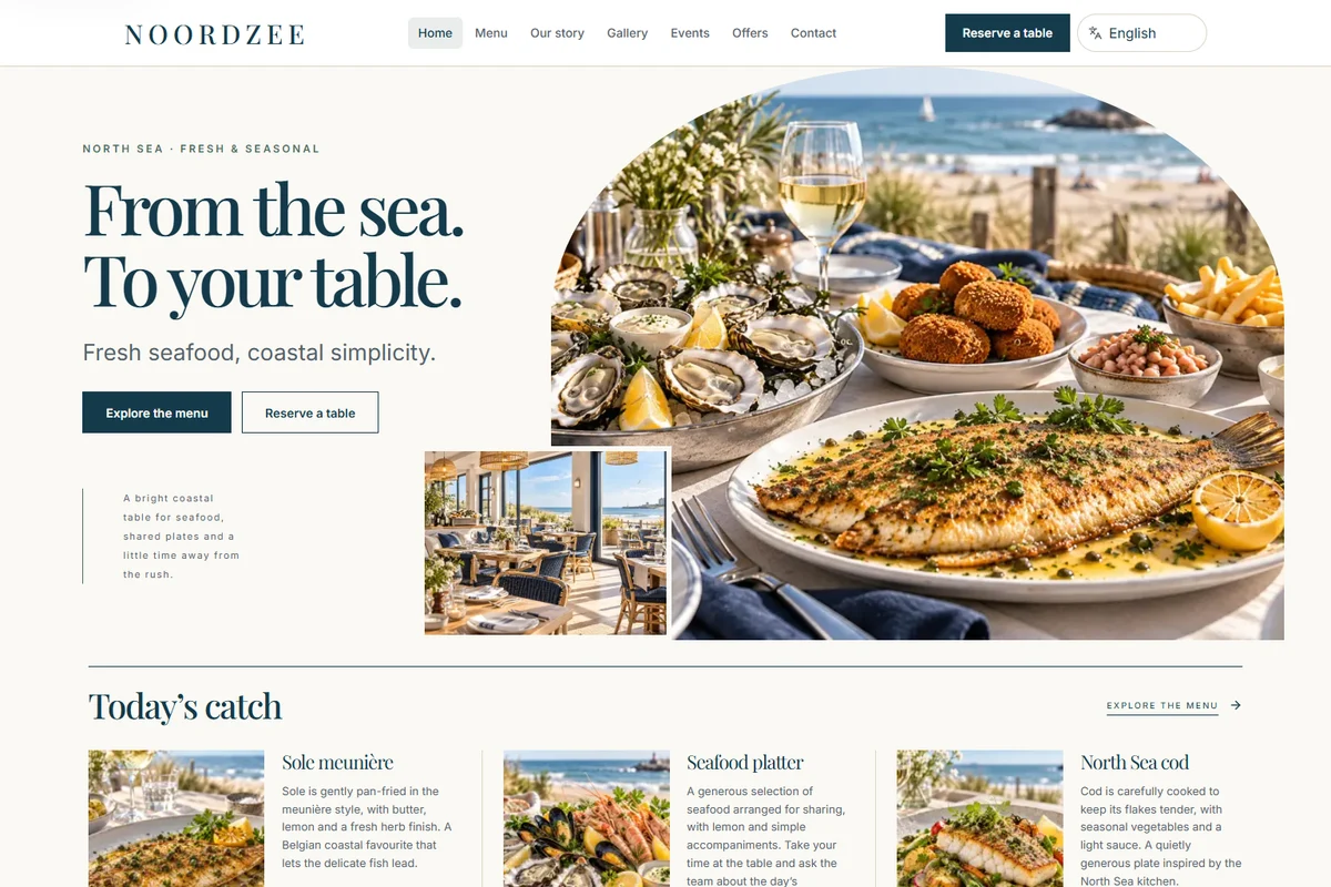 Noordzee · Desktop
